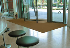 High Street low profile Aluminium entrance matting
