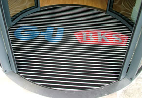Logo Aluminium entrance matting