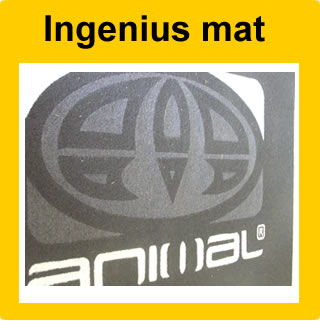 Ingenius logo mat